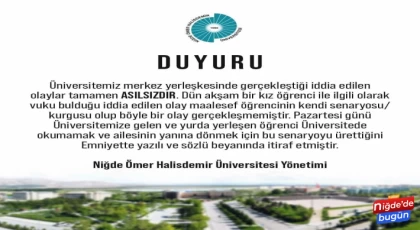 Kampüs Olayı Öğrencinin Senaryosu Çıktı