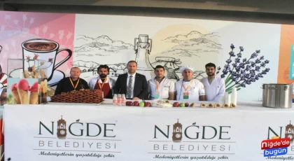 TAM BANA GÖRE FESTİVALİNDE NİĞDE BELEDİYESİ STANDI BÜYÜK İLGİ GÖRÜYOR