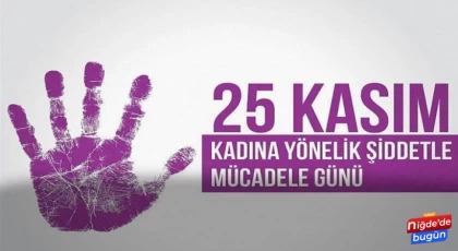 25 KASIM KADINA YÖNELİK ŞİDDETE KARŞI ULUSLARARASI MÜCADELE GÜNÜ BASIN AÇIKLAMASI