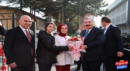 Sağlık Bakanı Dr. Fahrettin Koca Niğde'de