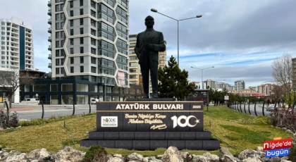 ATATÜRK ANITI ATATÜRK BULVARINA TAŞINIYOR