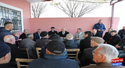 İlçe, kasaba ve köy ziyaretleri kapsamında Pınarcık, Balcı, Tepeköy ve Yaylayolu köylerini ziyaret eden Niğde Valisi Mustafa Koç, köy sakinleri ile bir araya geldi.