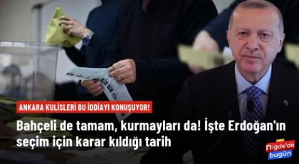 Ankara kulisleri bu iddiayı konuşuyor: Erdoğan yetkisini kullanarak parlamentoyu feshedip 14 Mayıs'ta sandığı getirecek