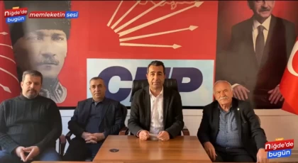 CHP NİĞDE İL BAŞKANI ERHAN ADEM; '' REKTÖR'Ü VE YÖNETİMİ UYARIYORUM DERHAL GÖREVİNE SON VERİN ''