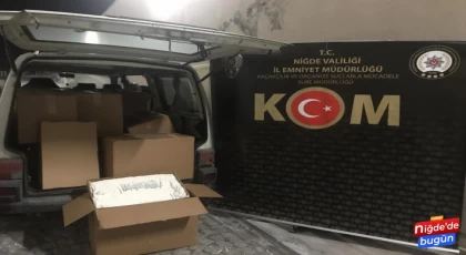 Jandarma’dan Sigara Kaçakçılarına Darbe