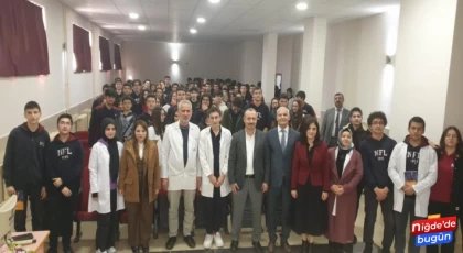 Prof. Dr. Fuat Sezgin, Niğde’de öğrencilere tanıtıldı