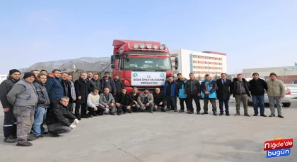 Üniversitemizin deprem bölgelerine desteği devam ediyor.