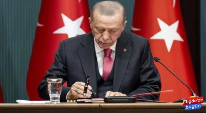 Cumhurbaşkanı Erdoğan, seçim kararnamesini imzaladı!