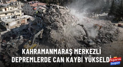 Kahramanmaraş merkezli depremlerde can kaybı 45 bin 89'a yükseldi