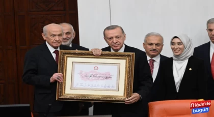 Cumhurbaşkanı Erdoğan Kabine'yi açıkladı !