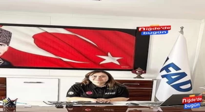 Niğde AFAD’a yeni müdür atandı.