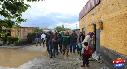 Vali Mustafa KOÇ'tan Sel Bölgelerine Ziyaret