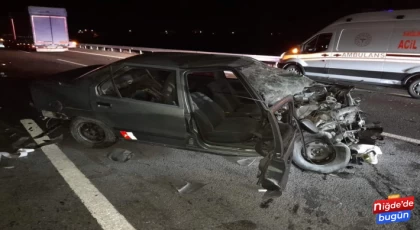 Ankara-Niğde otoyolunda kaza: 2 ölü, 12 yaralı