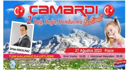 ÇAMARDI’DA DONDURMA FESTİVALİ YAPILACAK