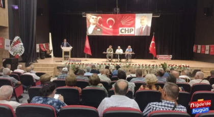 CHP Niğde Merkez İlçe Kongresi yapıldı