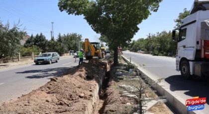 Kemerhisar’da Elektrik Hatları Yeraltına Alınıyor