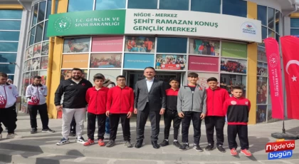 Gençlik ve Spor Bakan Yardımcısı Enes Eminoğlu, Niğde’de