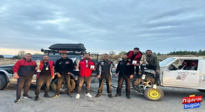 Niğde Safari Off-Road Çorum’dan derece ile döndü.