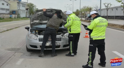 EGM Denetimlerinde 251 Standart Dışı Plaka Tespit Edildi