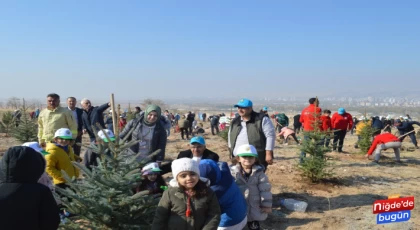 Niğde’de 11 Kasım’da Binlerce Fidan Toprakla Buluşacak