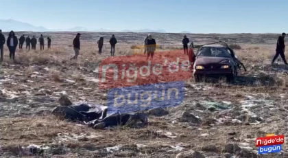 Niğde’de trafik kazası :1 ölü