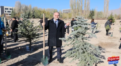 Niğde'de Yeşil Kampüs Çalışmaları Devam Ediyor