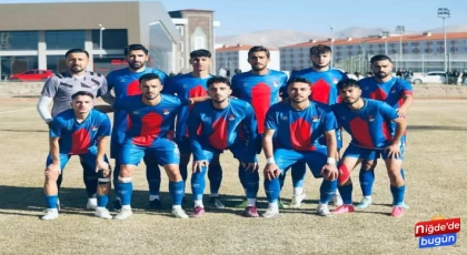 Niğde Belediyespor İlk Yarıyı Lider Bitirdi