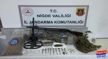 Ulukışla’da 5 kilo 240 gram esrar ele geçirildi