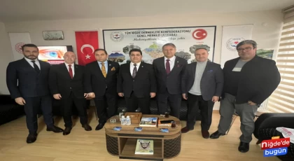 Vekil İnce’den Tüm Niğde Dernekleri Konfederasyonu’na Ziyaret