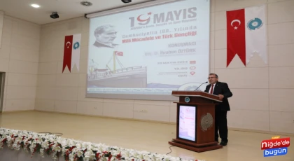 “Cumhuriyetin 100. Yılında Milli Mücadele ve Türk Gençliği” Konferansı