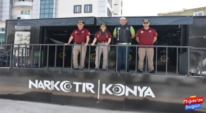 Konya'nın 'NARKO Tır'ı Niğde’de