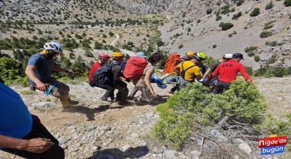 Çamardı'da Tırmanış Sırasında Düşen Dağcı Öldü