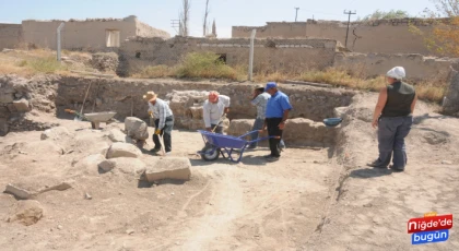 Niğde'de Arkeolojik Kazılar Devam Ediyor