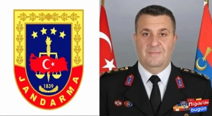 Niğdeli Albay Tuğgeneralliğe Terfi Ederek Ağrı İl Jandarma Komutanlığına Atandı