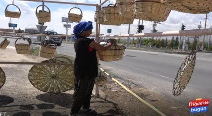 Sepet Örerek Emek Parası Kazanıyorlar