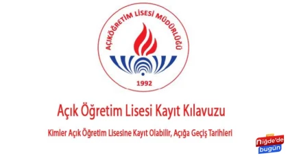 Açık Öğretim Lisesi (AÖL) Yeni Dönem Kayıt Takvimi Belli Oldu.