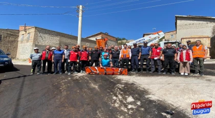 Altunhisar İlçesinde Deprem Tatbikatı