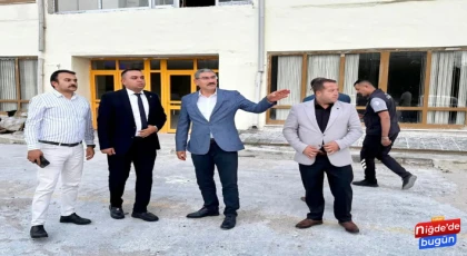 Milletvekili Ve Sağlık İl Müdürü Bor Devlet Hastanesinde