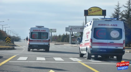 Niğde – Kayseri Yolunda Trafik Kazası 5 Yaralı