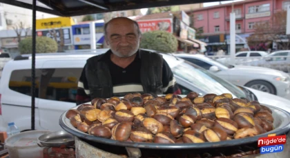 'Kestane kebap' seyyar tezgahlardaki yerini aldı