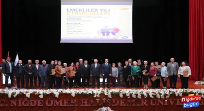 Niğde’de Emekliler Yılı Paneli Gerçekleştirildi