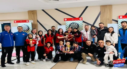 Niğde’de Okul Sporları Dart Müsabakalarında Şampiyon Belli Oldu