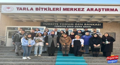 Öğrenciler Ankara Tarla Bitkileri Merkez Araştırma Enstitüsünü Ziyaret etti