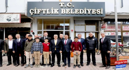 Vali Çelik’ten Çiftlik ilçesine çıkartma