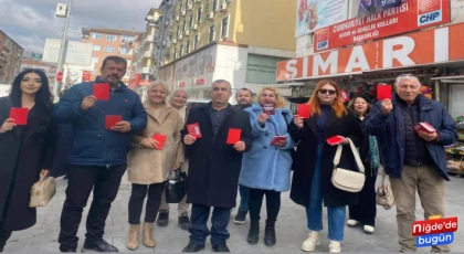 CHP'den kırmızı kart eylemi !