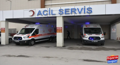 Niğde-Altunhisar yolunda trafik kazası 2 yaralı