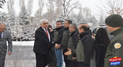 Kayseri Orman Bölge Müdüründen Niğde Orman İşletme Müdürlüğüne Ziyaret