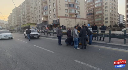 Niğde’de Bariyerlerden Atlayan Çocuğa Otomobil Çarptı