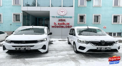 Niğde’de Evde Sağlık Hizmetlerine İki Yeni Araç Tahsis Edildi