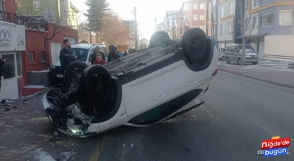 Niğde’de trafik kazası 1 yaralı